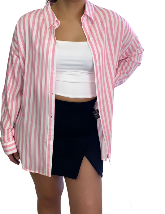 Pink Stripped Shirt